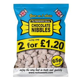 CHOCOLATE NIBBLES (V) (55g) X 10