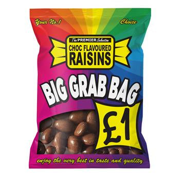 CHOCOLATE RAISINS (V) (120g) X 12
