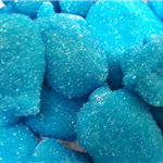 FOAMS SUGARED BLUE RASPBERRY (BIG)