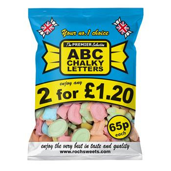 ABC CHALKY CANDY LETTERS (50g) X 10
