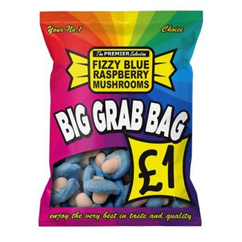 FIZZY BLUE RASPBERRY MUSHROOMS (120g) X 12