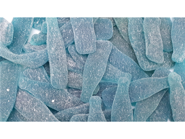 BOTTLES FIZZY BLUE Raspberry (JUMBO)