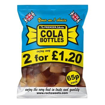 COLA BOTTLES (55g) X 10
