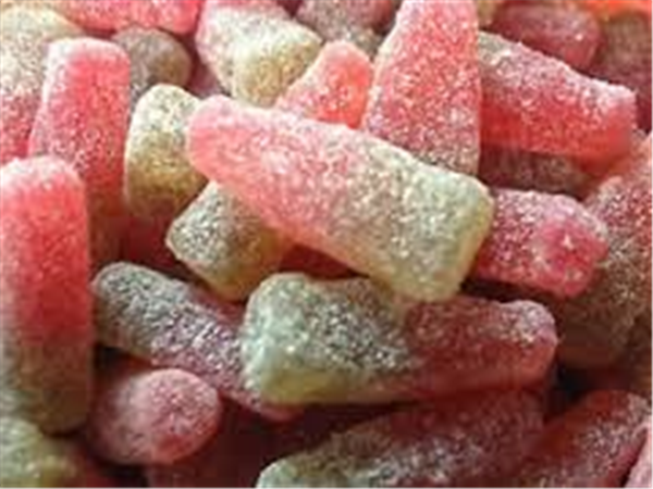 BOTTLES FIZZY CHERRY COLA (MINI)