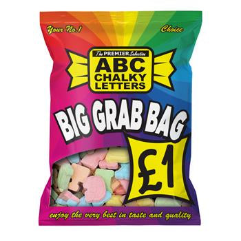 ABC CHALKY CANDY LETTERS (100g) X 12