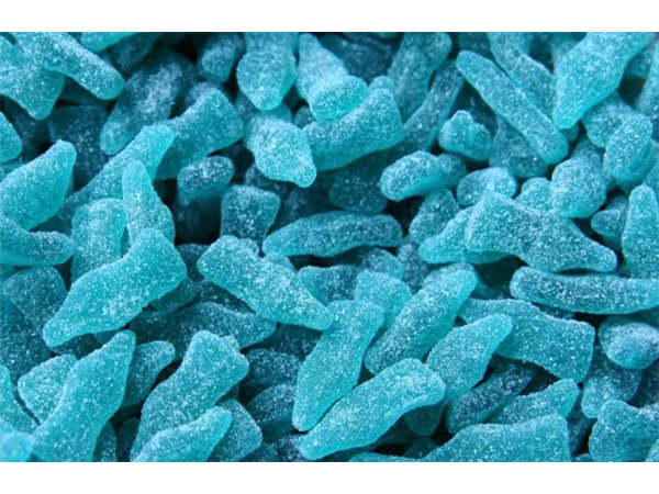 BOTTLES FIZZY BLUE RASPBERRY (MINI)